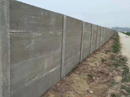 威海围墙工程案例